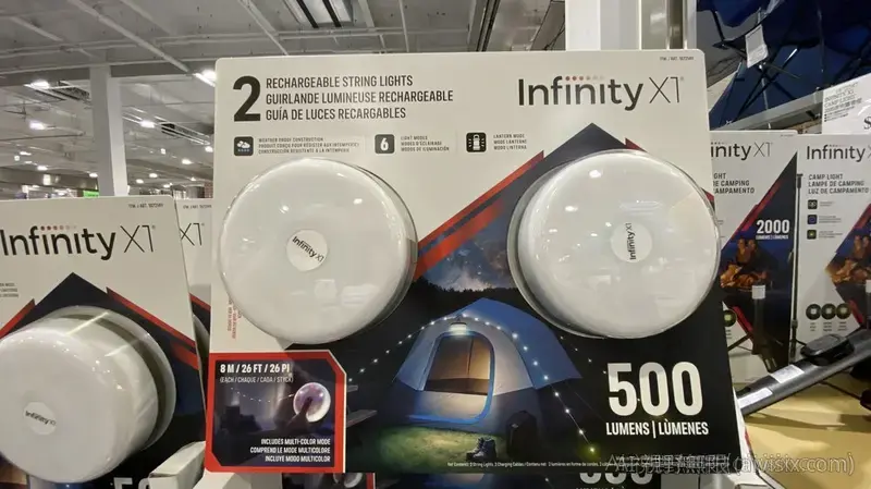 INFINITY X1 500流明 充電式串燈 2入