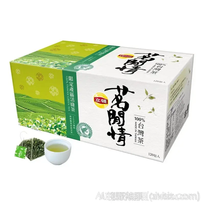 LIPTON 立頓 茗閒情台灣綠茶茶包